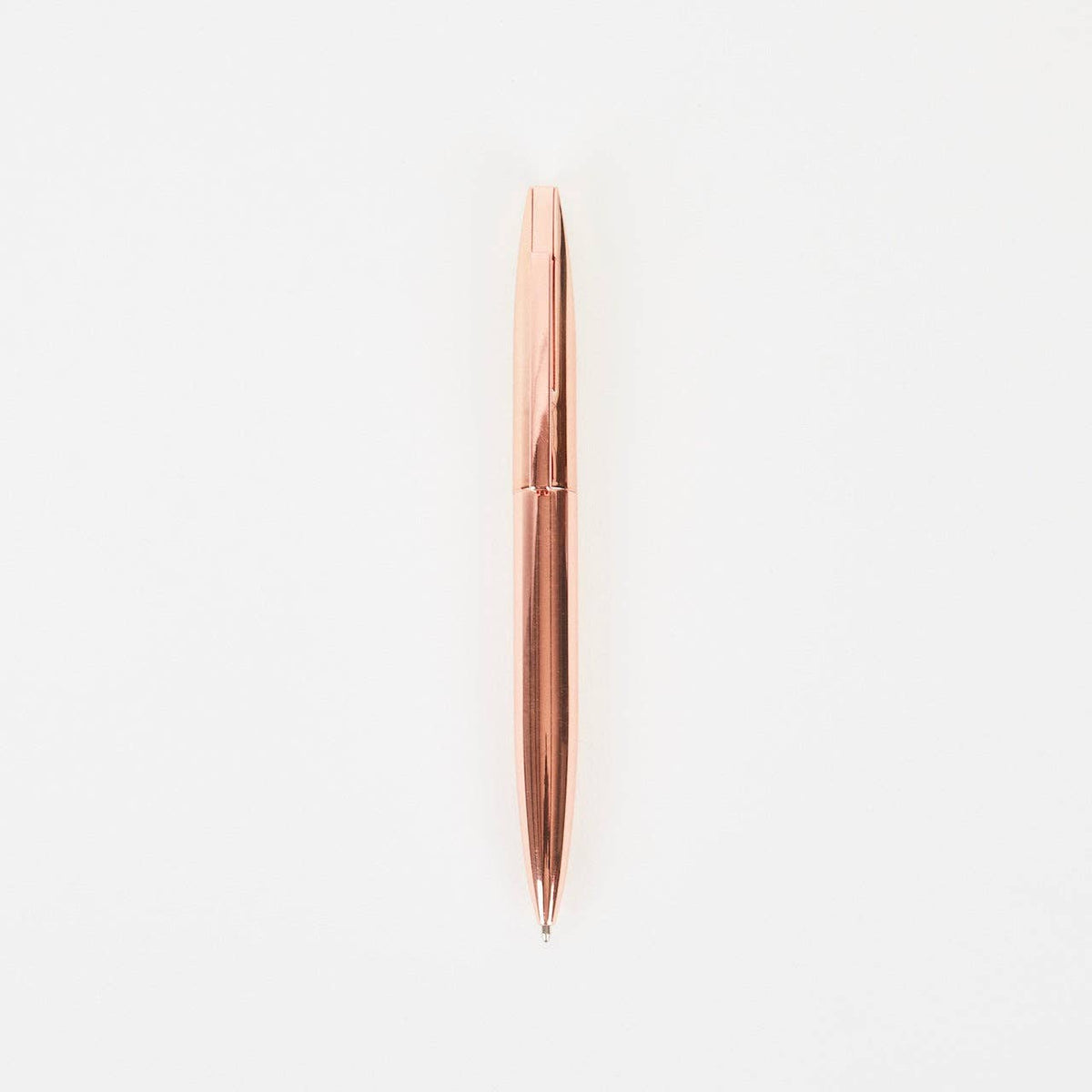 Goodeehoo Luxury Metallic Twist Ballpoint Pen – Rose Gold