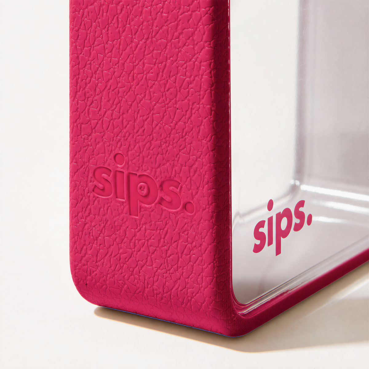 Sips Ultra-Slim Flat Daily Travel Water Bottle – 480ml