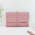 Recycled leather document/tablet wallet-EDIT Powder Pink