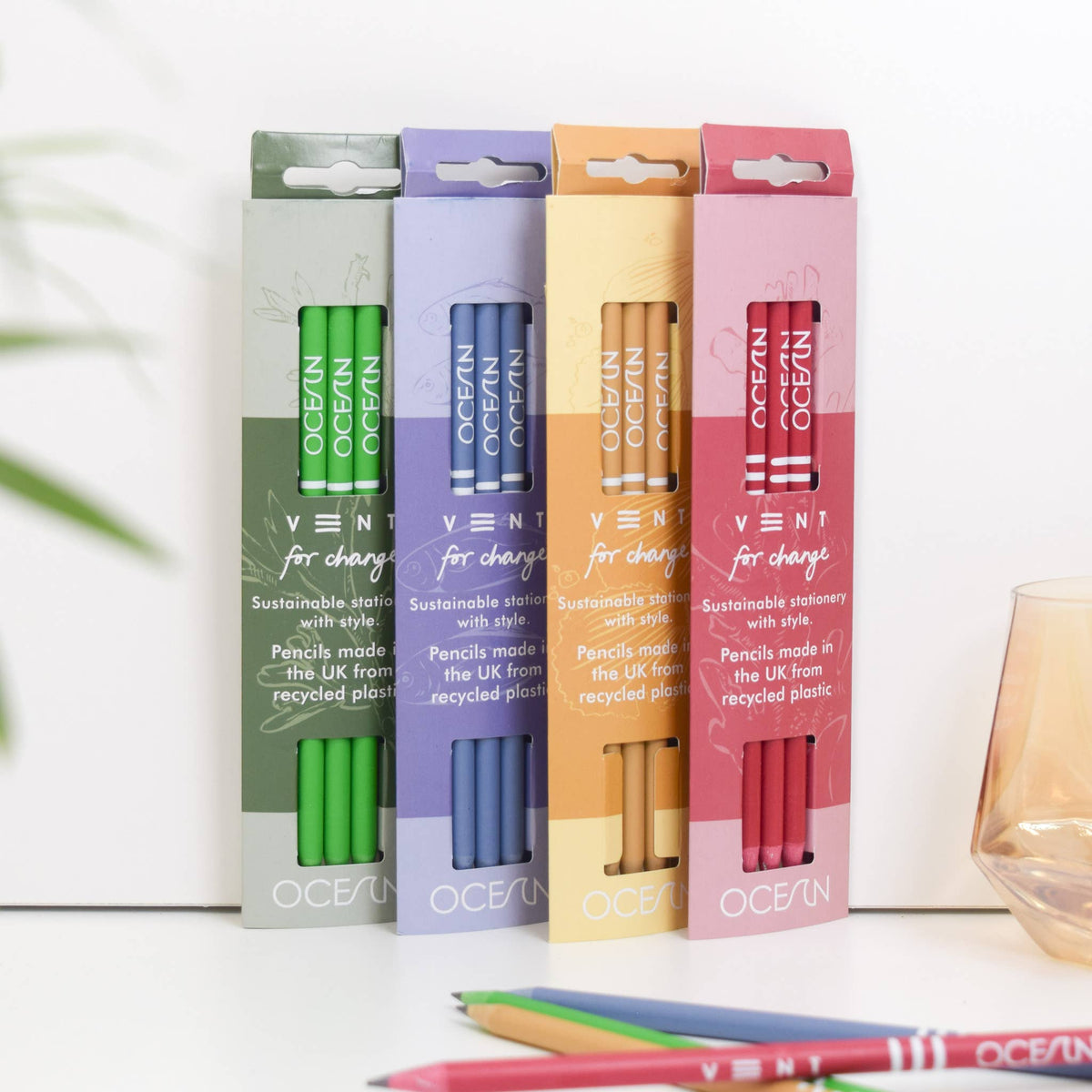 VENT for Change Eco-Friendly Recycled Graphite Pencils Pack