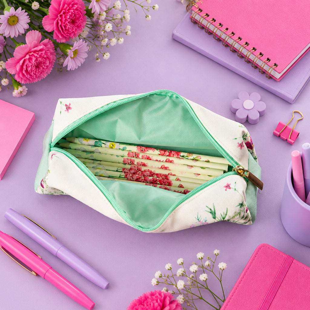 Wild Harmony open pencil case