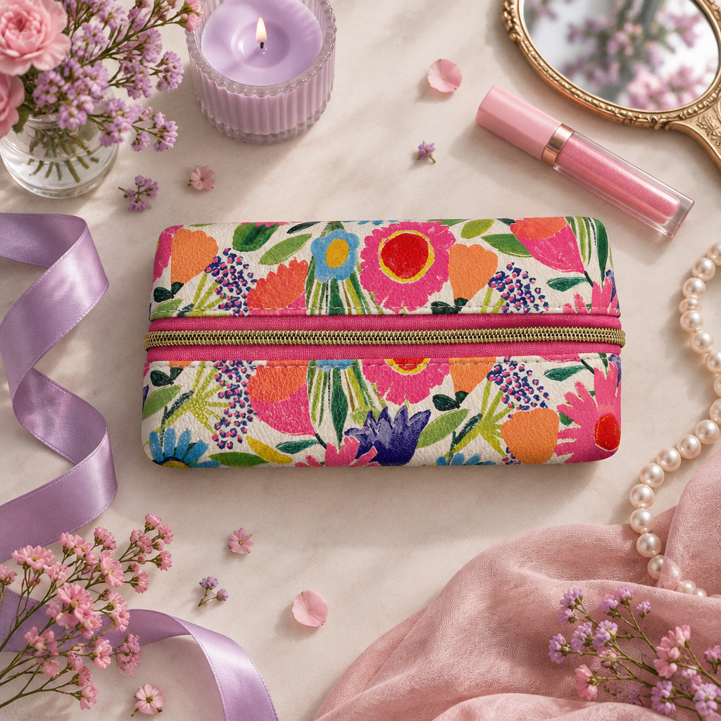 elegant pouch, pencil case, make up bag