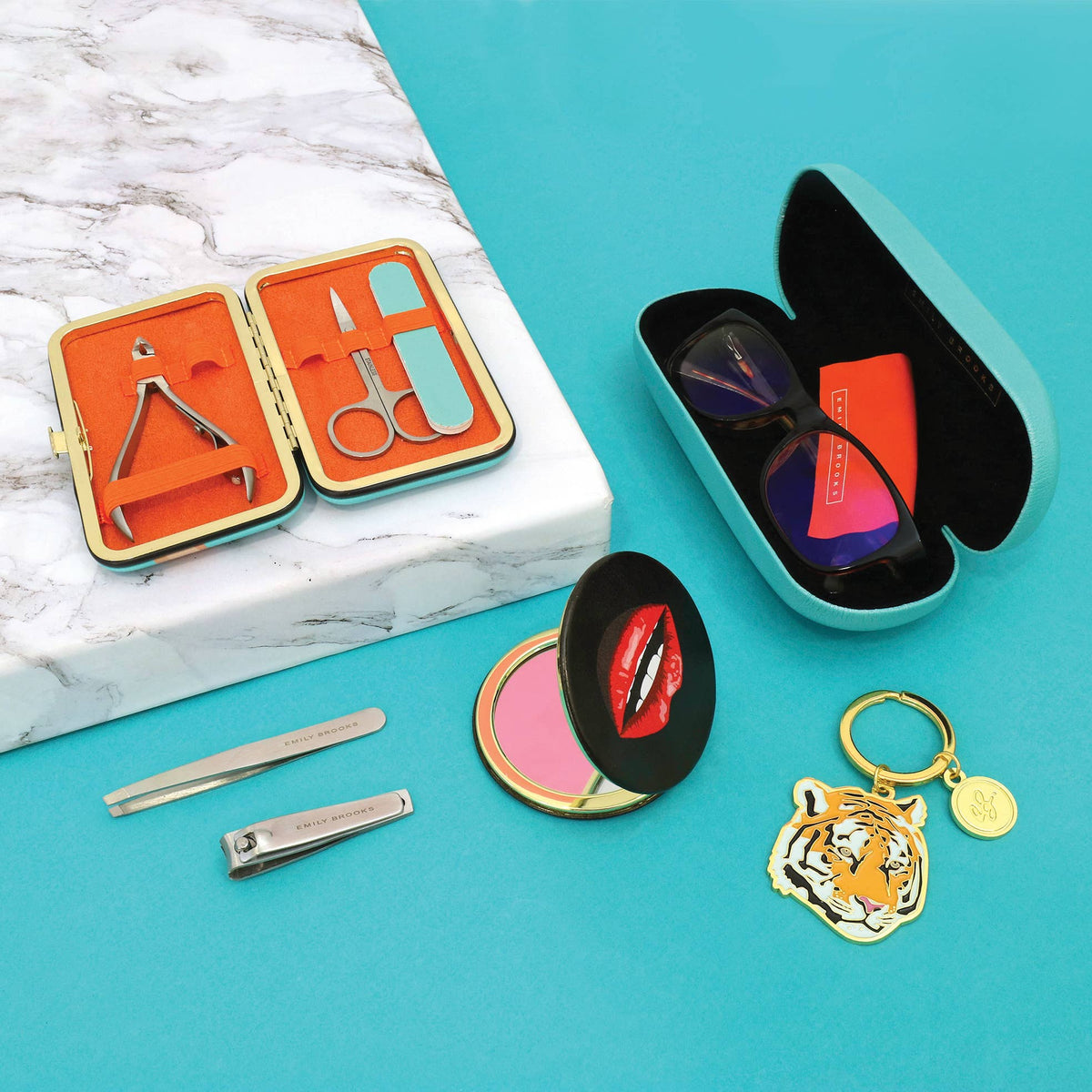 Emily Brooks Tiger Keyring