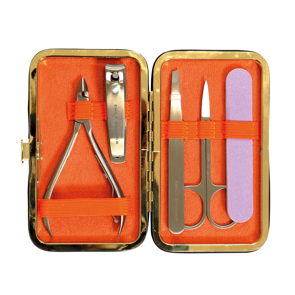 Emily Brooks Tiger Manicure Set